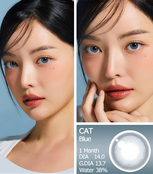 【2週間/乱視用】 トリカ キャット ブルー (1箱2枚)3