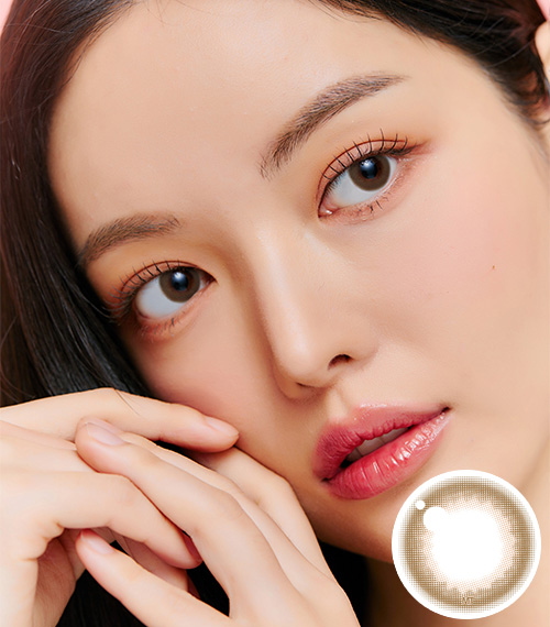 【2週間/乱視用】 トリカ ウィッティ ブラウン (1箱2枚)2